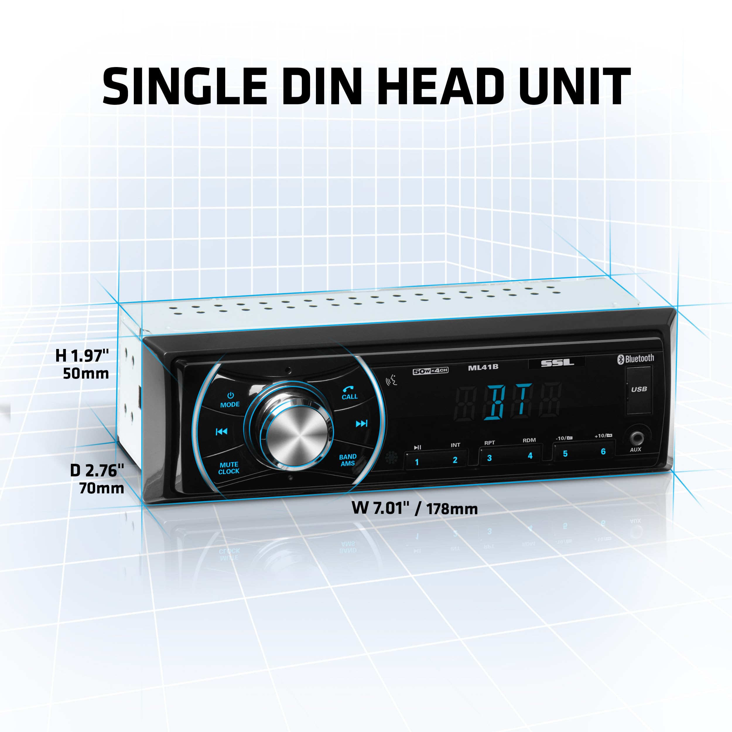 Amazon.com: Sound Storm Laboratories ML41B Car Audio Stereo